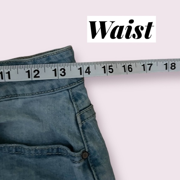 Forever 21 Jean Skirt Light Washed Blue Y2K Mini Stretchy Denim Womens Size 27 - Picture 4 of 5